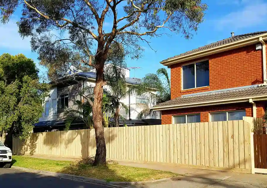 Aesthetic timber fence